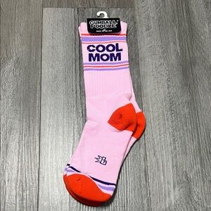 Gumball Poodle "Cool Mom" 100% gym crew socks/ OS